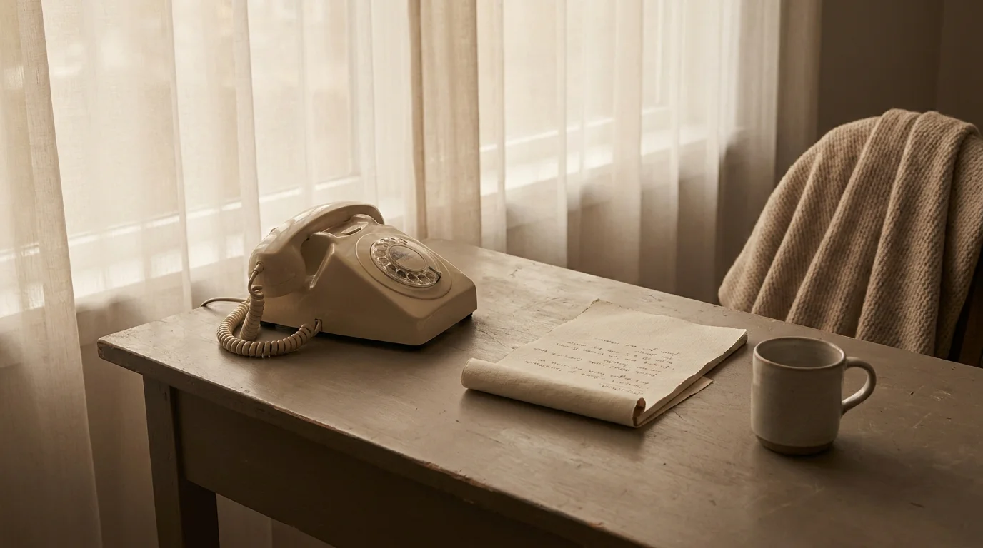 Beratungsstelle mit Notizbuch und Telefon als Symbol für Hilfsangebote